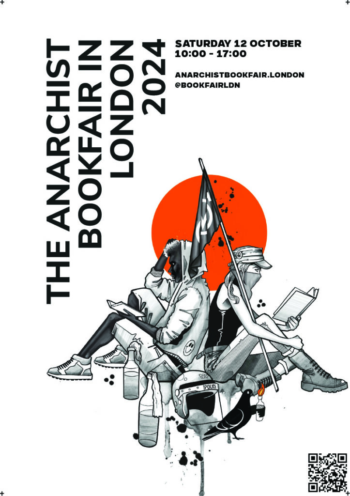 Anarchist Bookfair Poster 2024